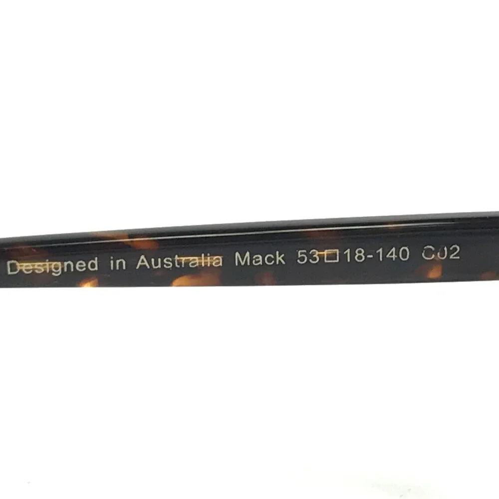 Iconik Eyeglasses Frames Mack C02 Tortoise Square Horn Rim 53-18-140